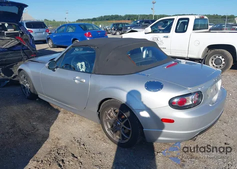 2007 Mazda Mx-5 Miata from USA, damaged, VIN JM1NC25F770138151